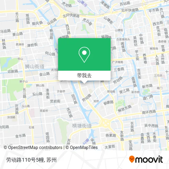劳动路110号5幢地图