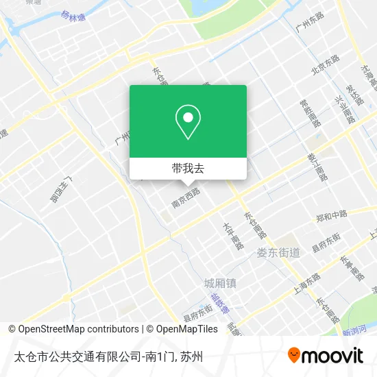 太仓市公共交通有限公司-南1门地图