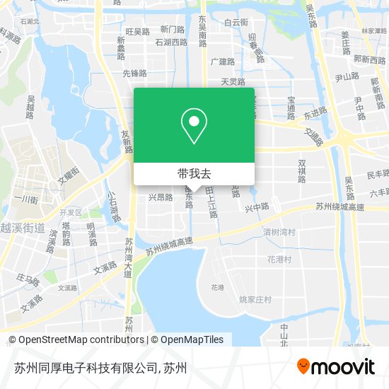 苏州同厚电子科技有限公司地图