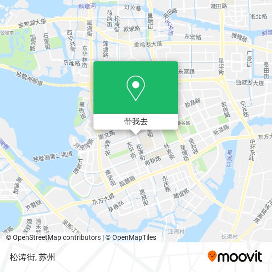 松涛街地图