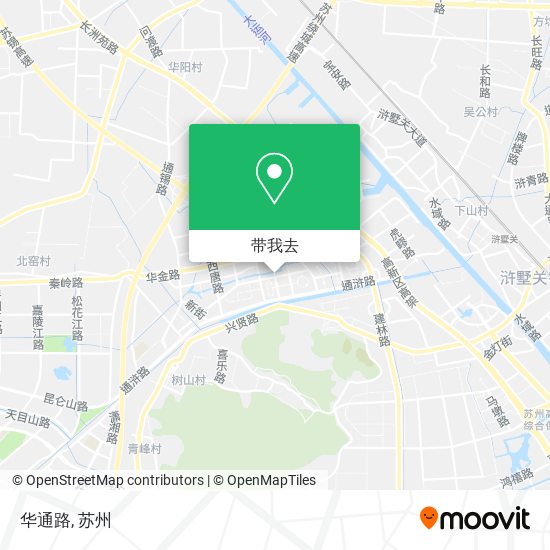 华通路地图