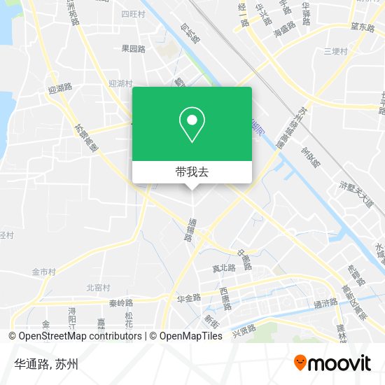 华通路地图