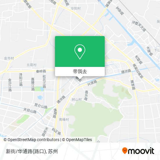 新街/华通路(路口)地图