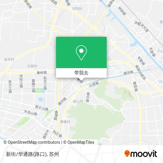 新街/华通路(路口)地图