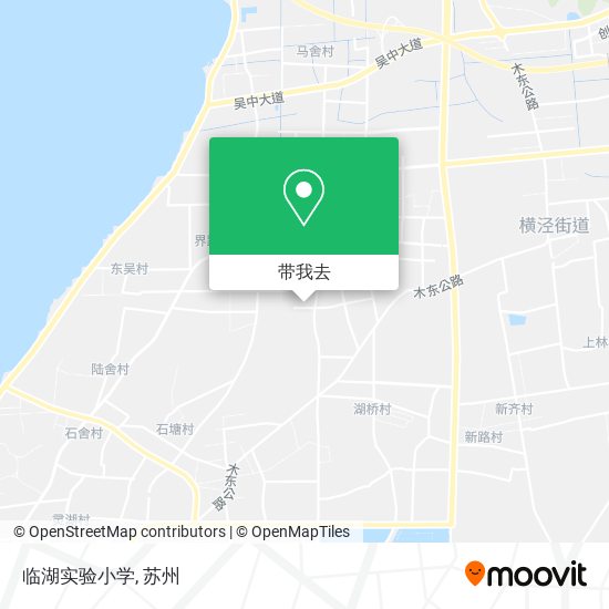 临湖实验小学地图