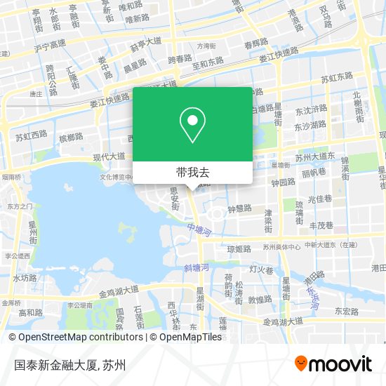 国泰新金融大厦地图