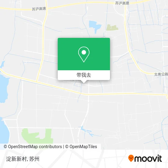 淀新新村地图