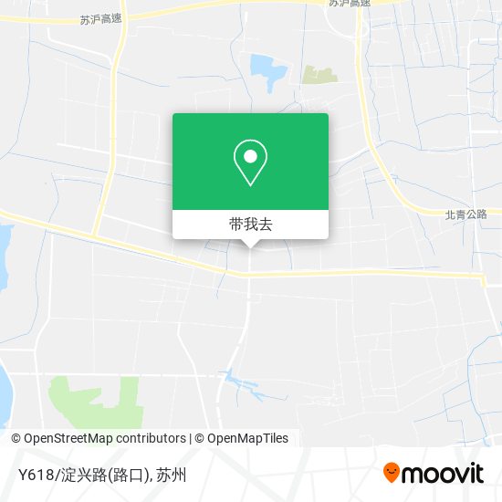 Y618/淀兴路(路口)地图
