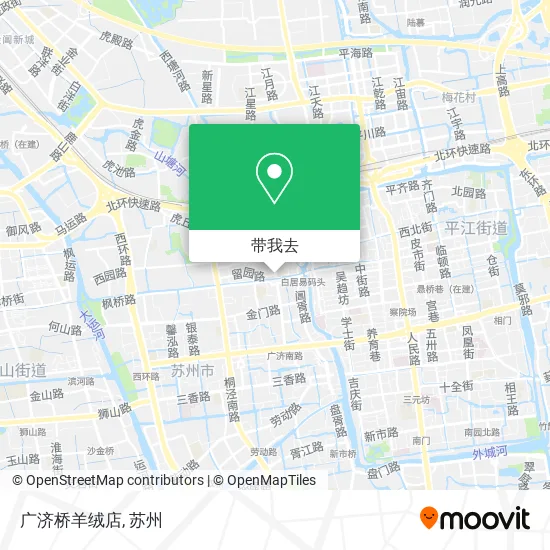 广济桥羊绒店地图