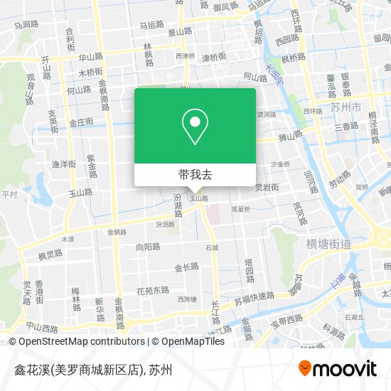 鑫花溪(美罗商城新区店)地图