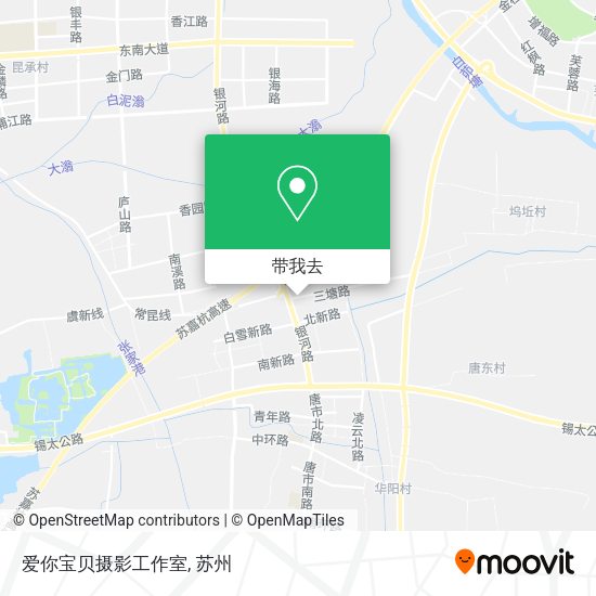 爱你宝贝摄影工作室地图