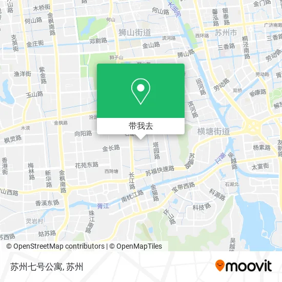 苏州七号公寓地图