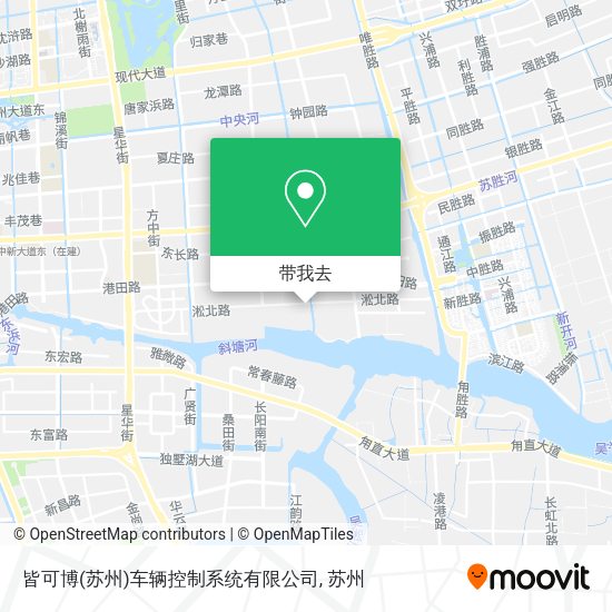 皆可博(苏州)车辆控制系统有限公司地图