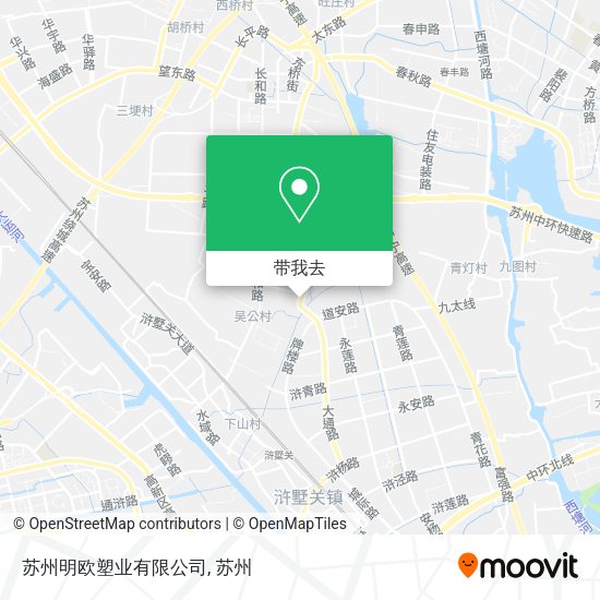 苏州明欧塑业有限公司地图