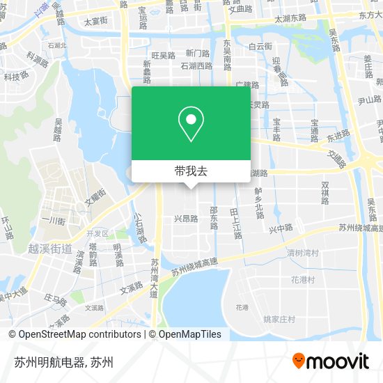 苏州明航电器地图