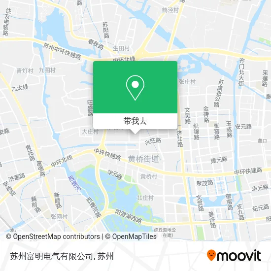 苏州富明电气有限公司地图