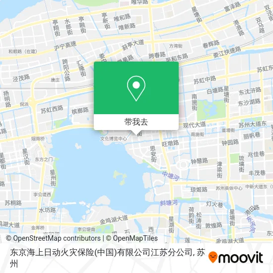东京海上日动火灾保险(中国)有限公司江苏分公司地图