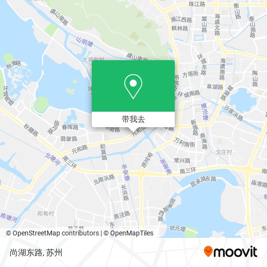尚湖东路地图