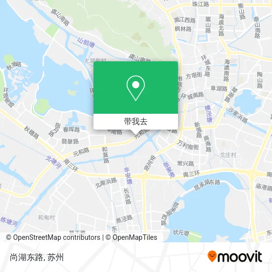 尚湖东路地图