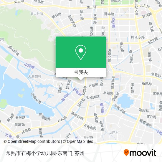 常熟市石梅小学幼儿园-东南门地图