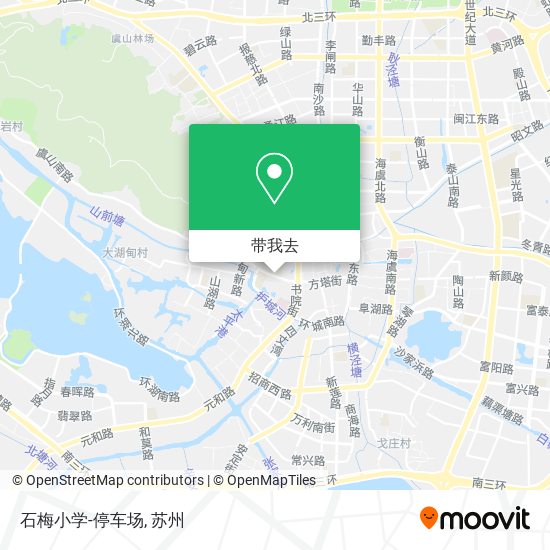 石梅小学-停车场地图