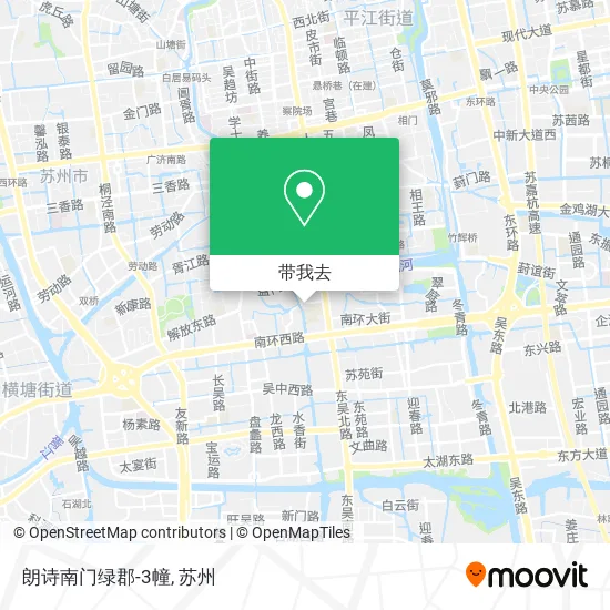 朗诗南门绿郡-3幢地图