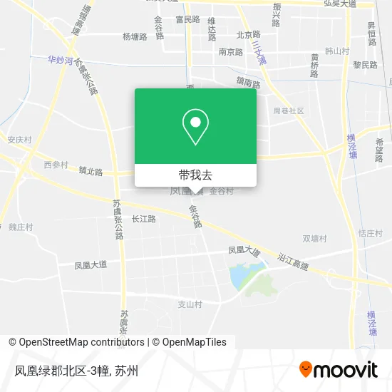 凤凰绿郡北区-3幢地图