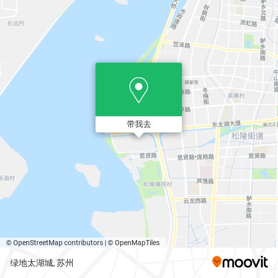 绿地太湖城地图