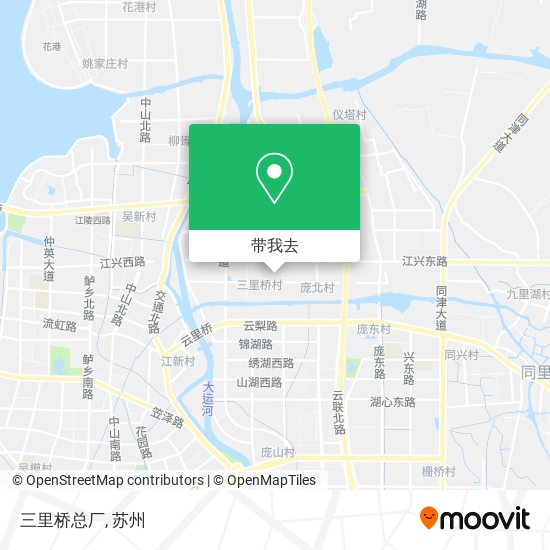 三里桥总厂地图