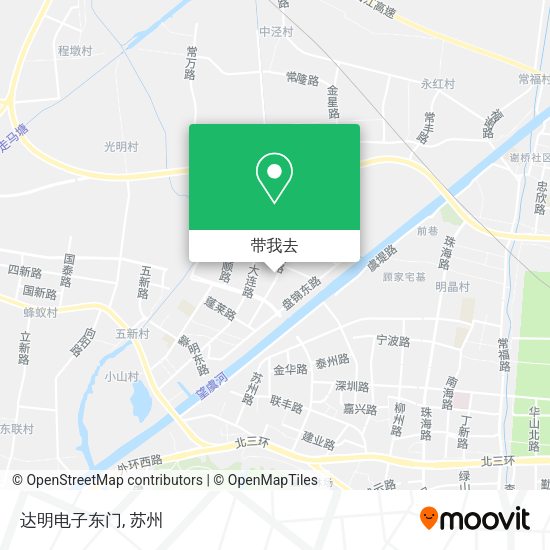 达明电子东门地图