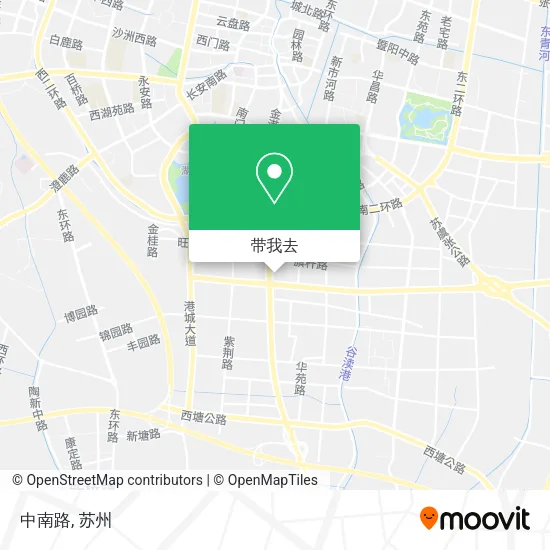 中南路地图