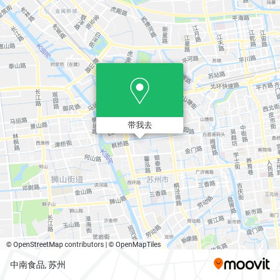 中南食品地图