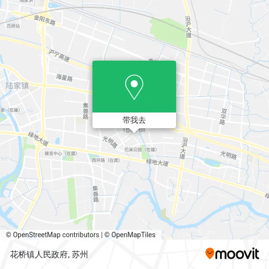 花桥镇人民政府地图