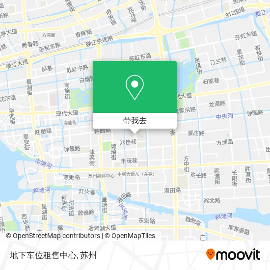 地下车位租售中心地图