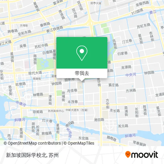 新加坡国际学校北地图
