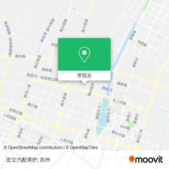 宏立汽配养护地图