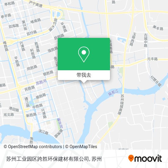 苏州工业园区跨胜环保建材有限公司地图