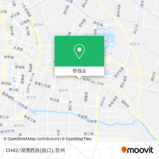 CH42/湖漕西路(路口)地图
