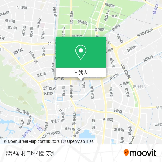漕泾新村二区4幢地图