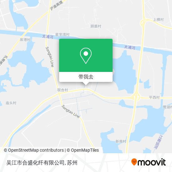 吴江市合盛化纤有限公司地图