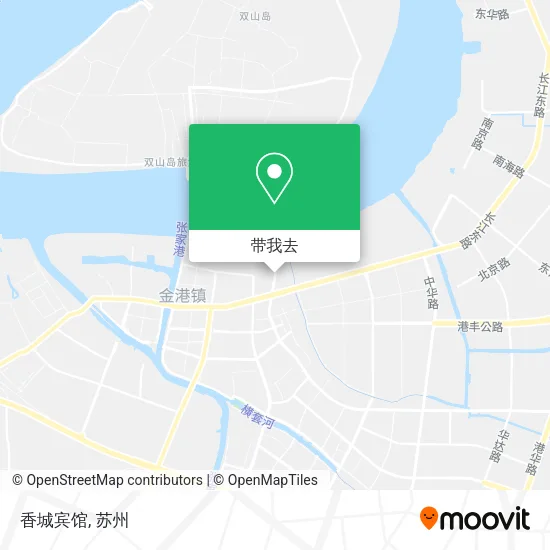 香城宾馆地图