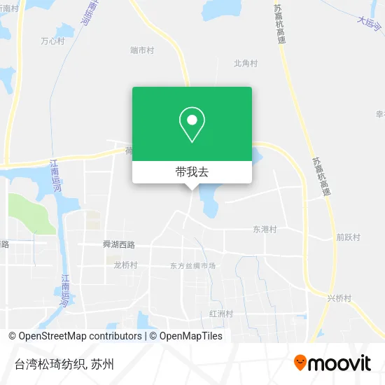台湾松琦纺织地图