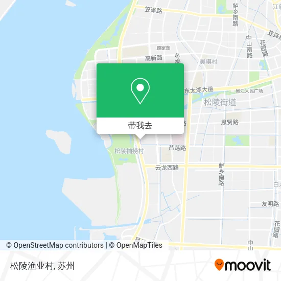 松陵渔业村地图