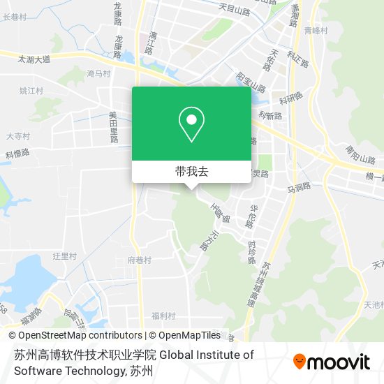 苏州高博软件技术职业学院 Global Institute of Software Technology地图