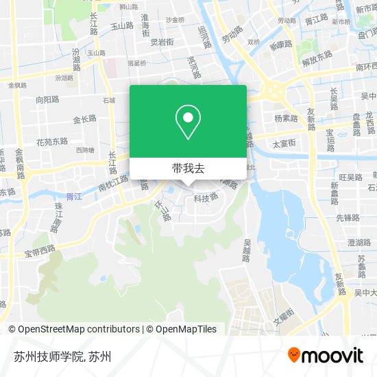 苏州技师学院地图