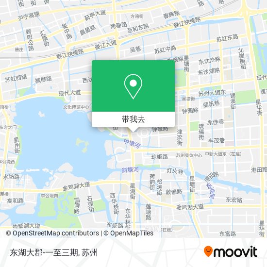 东湖大郡-一至三期地图