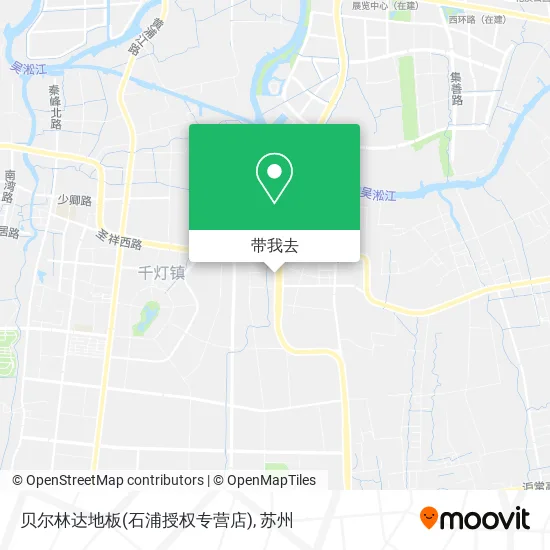 贝尔林达地板(石浦授权专营店)地图
