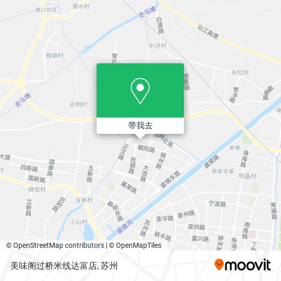 美味阁过桥米线达富店地图