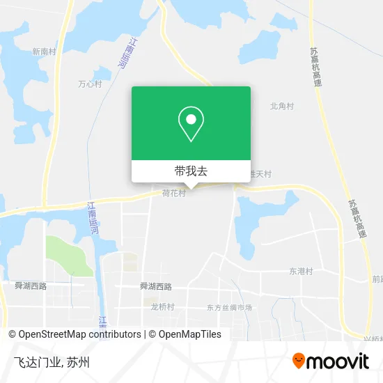 飞达门业地图