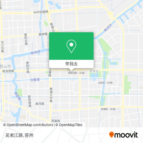 吴淞江路地图